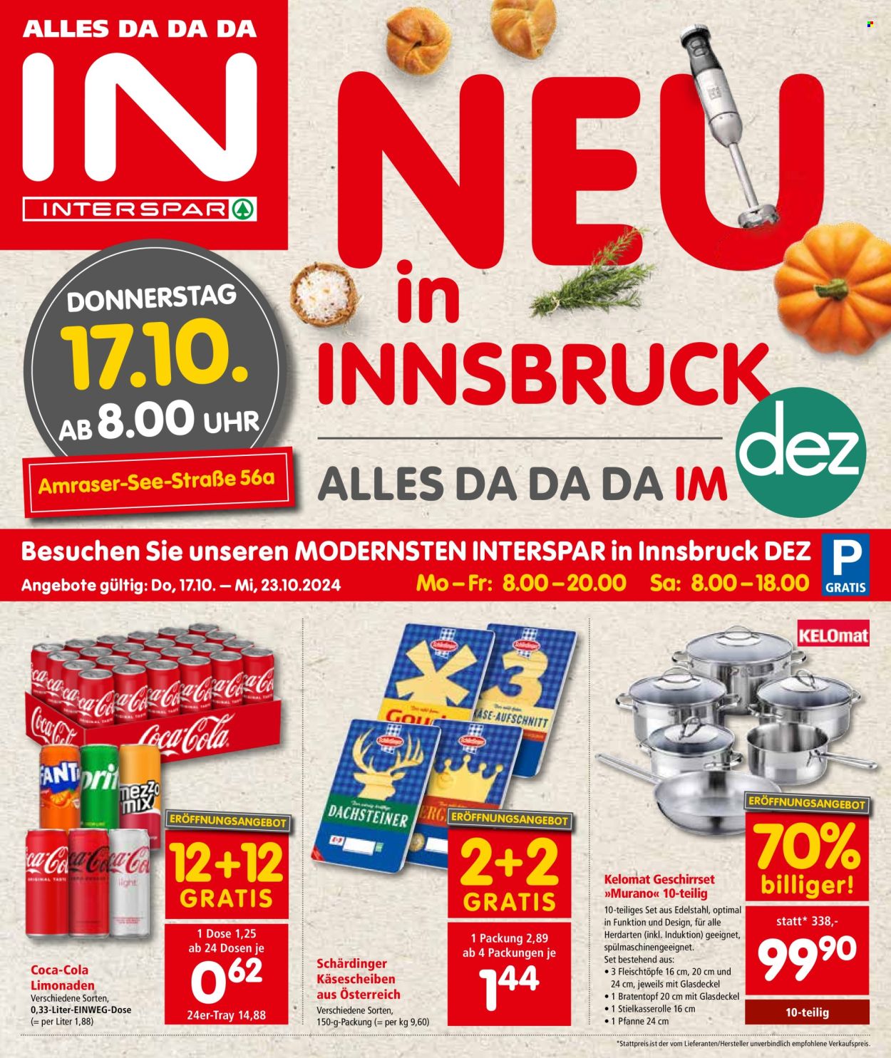 Angebote INTERSPAR - 17.10.2024 - 23.10.2024. Seite 1