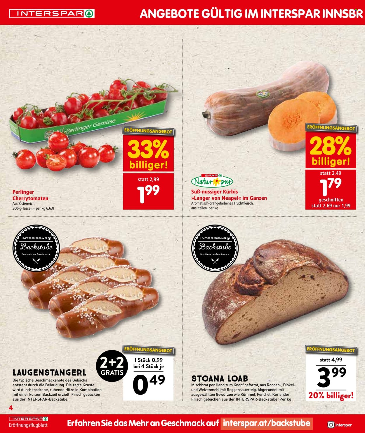 Angebote INTERSPAR - 17.10.2024 - 23.10.2024. Seite 4