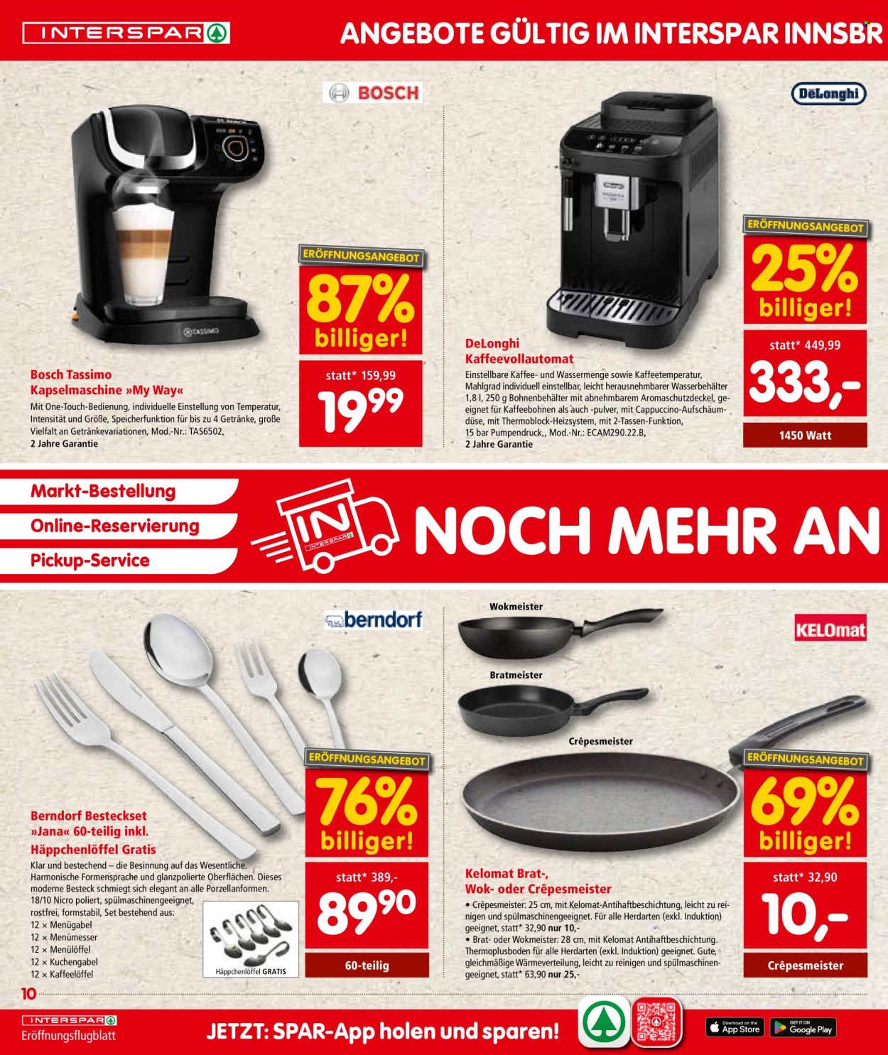 Angebote INTERSPAR - 17.10.2024 - 23.10.2024. Seite 10