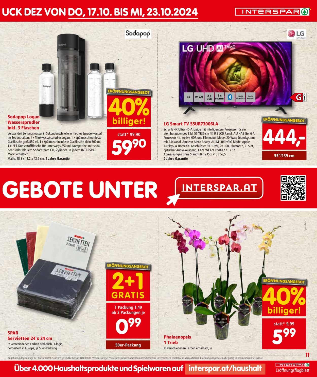 Angebote INTERSPAR - 17.10.2024 - 23.10.2024. Seite 11