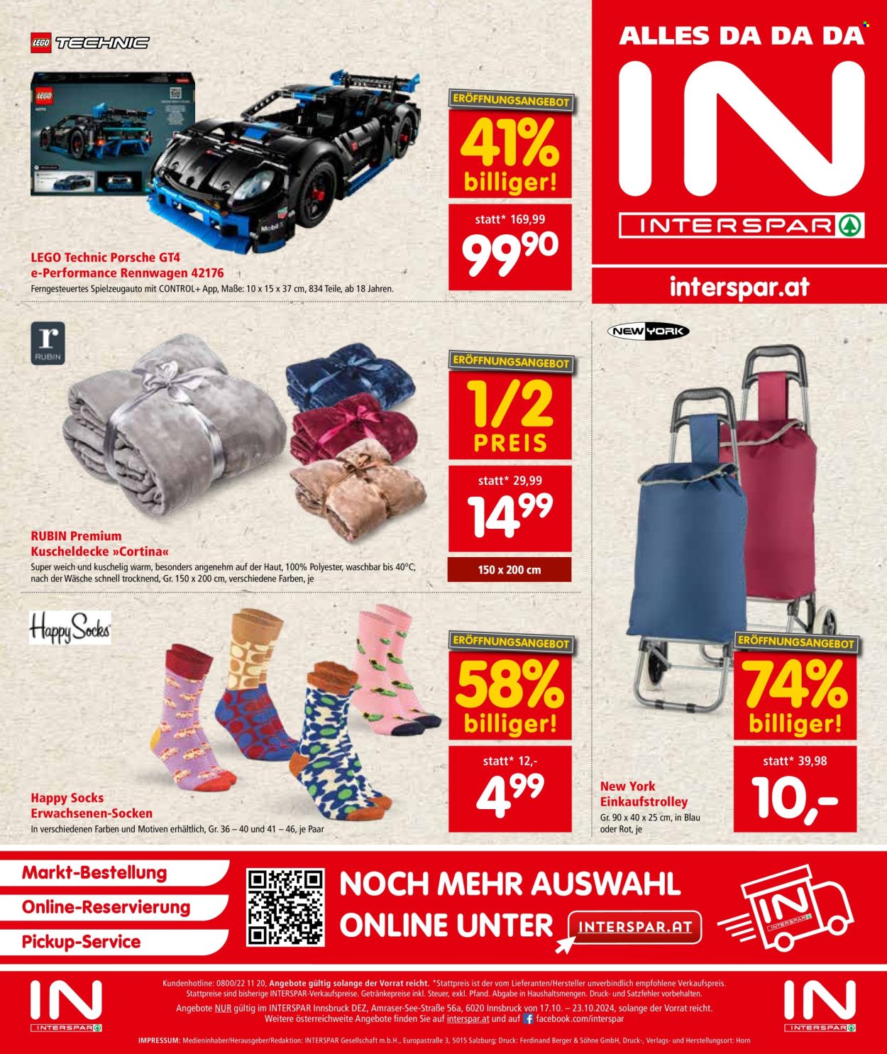 Angebote INTERSPAR - 17.10.2024 - 23.10.2024. Seite 12