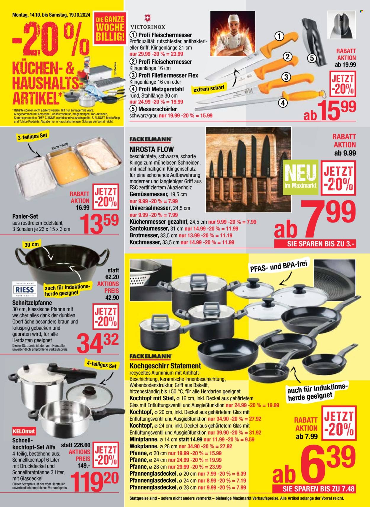 Angebote Maximarkt - 14.10.2024 - 19.10.2024. Seite 18