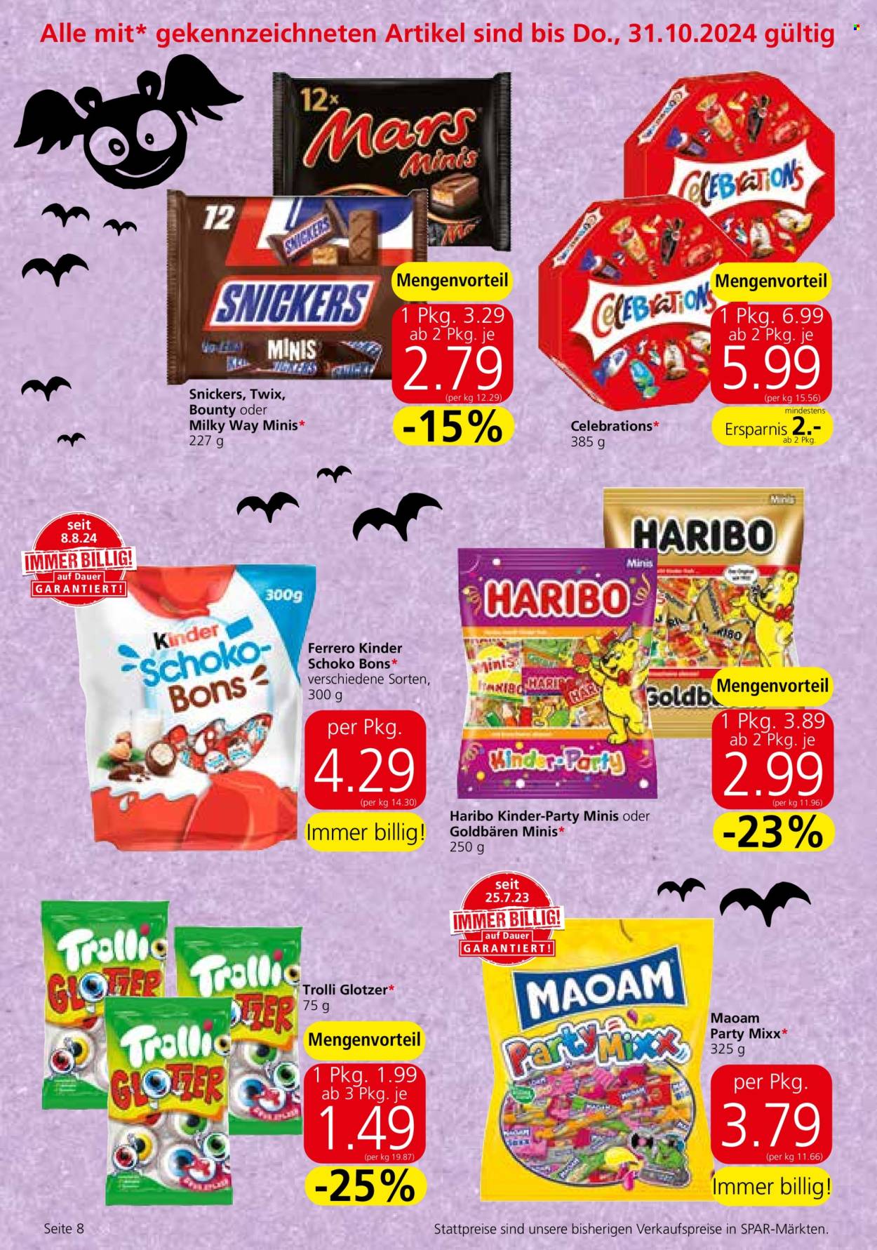 Angebote EUROSPAR - 17.10.2024 - 30.10.2024. Seite 8