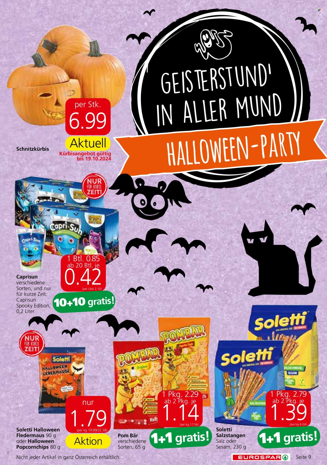 Angebote EUROSPAR - 17.10.2024 - 30.10.2024. Seite 9