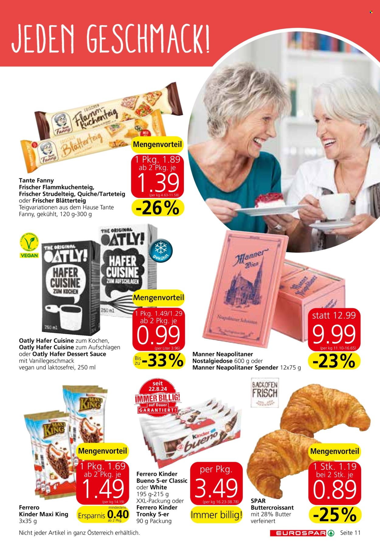 Angebote EUROSPAR - 17.10.2024 - 30.10.2024. Seite 11