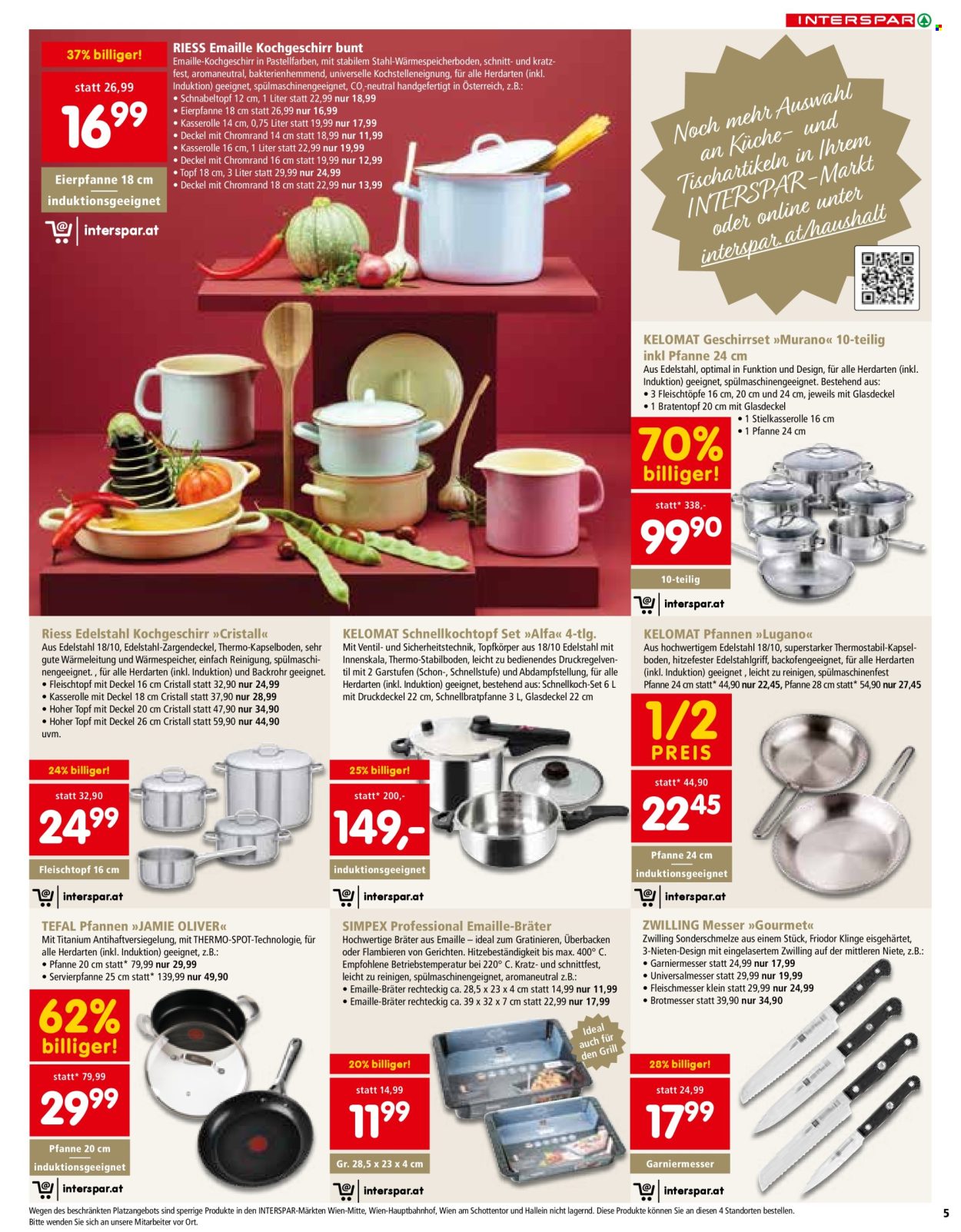 Angebote INTERSPAR - 17.10.2024 - 24.12.2024. Seite 5