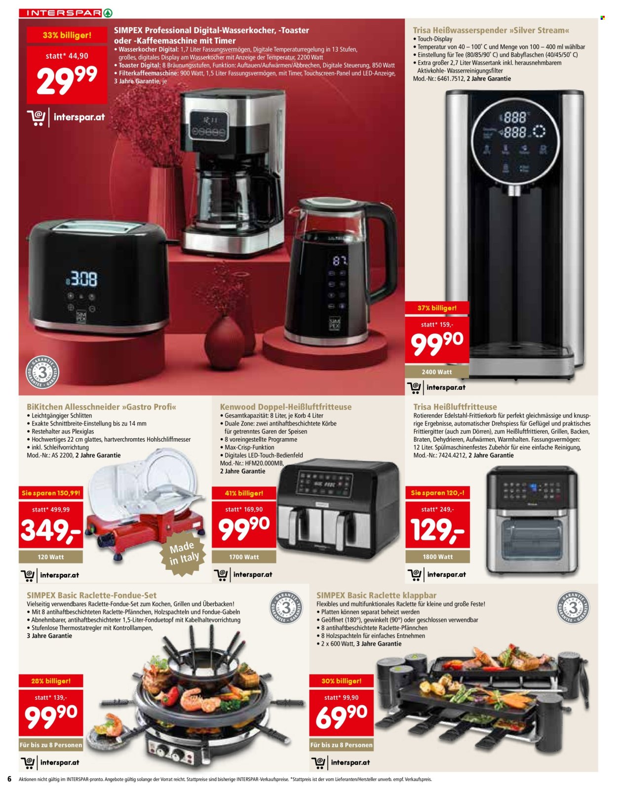 Angebote INTERSPAR - 17.10.2024 - 24.12.2024. Seite 6