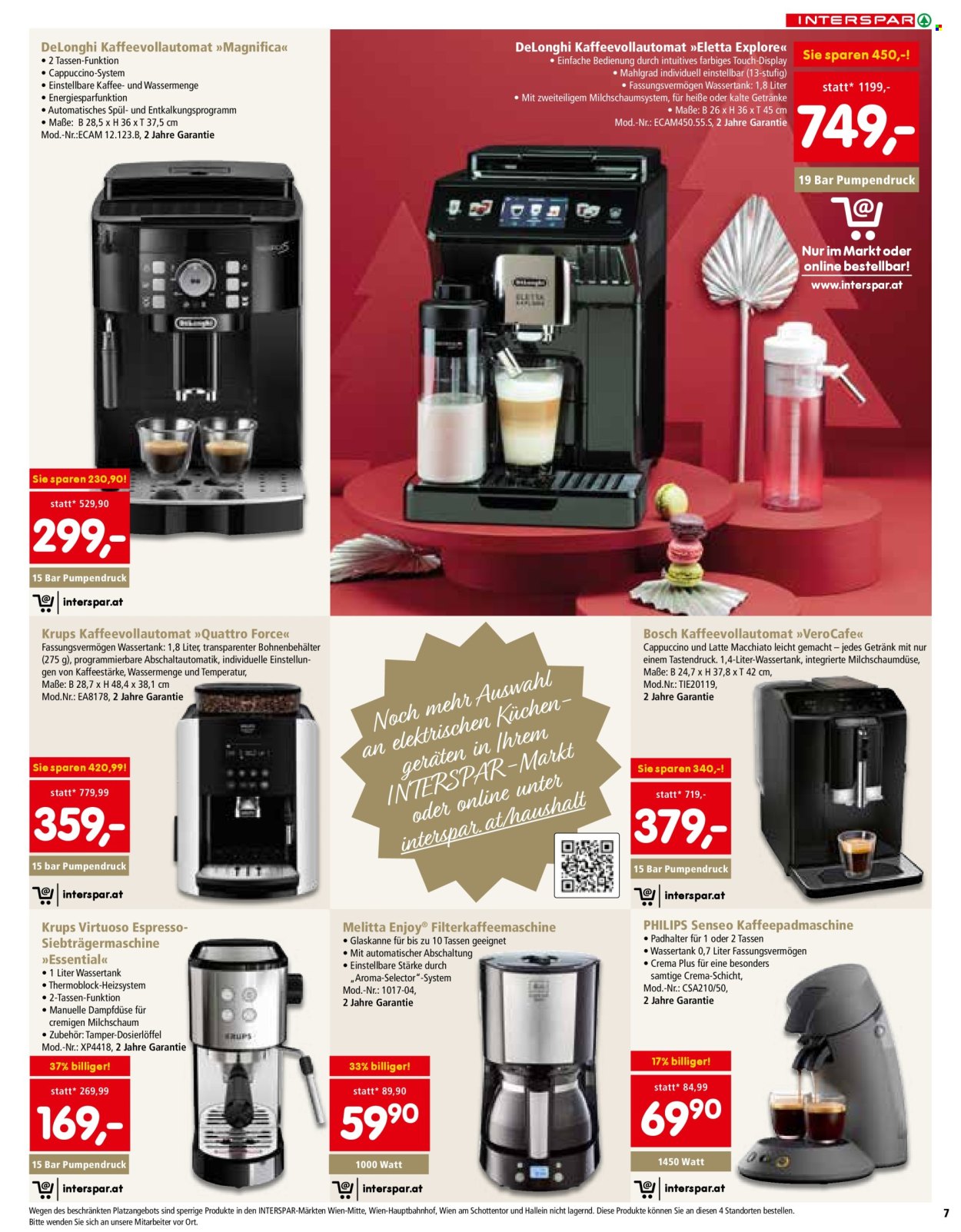 Angebote INTERSPAR - 17.10.2024 - 24.12.2024. Seite 7