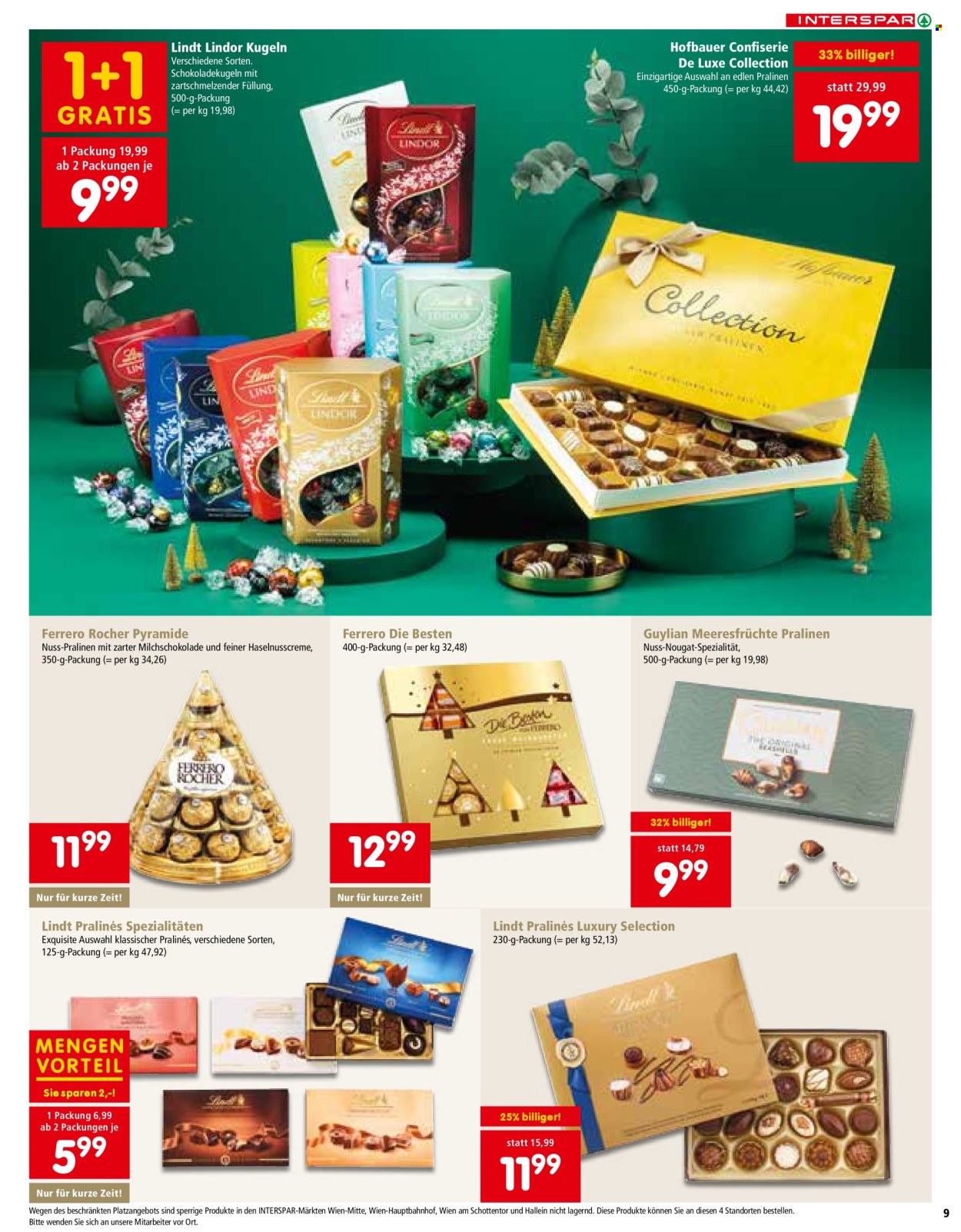 Angebote INTERSPAR - 17.10.2024 - 24.12.2024. Seite 9