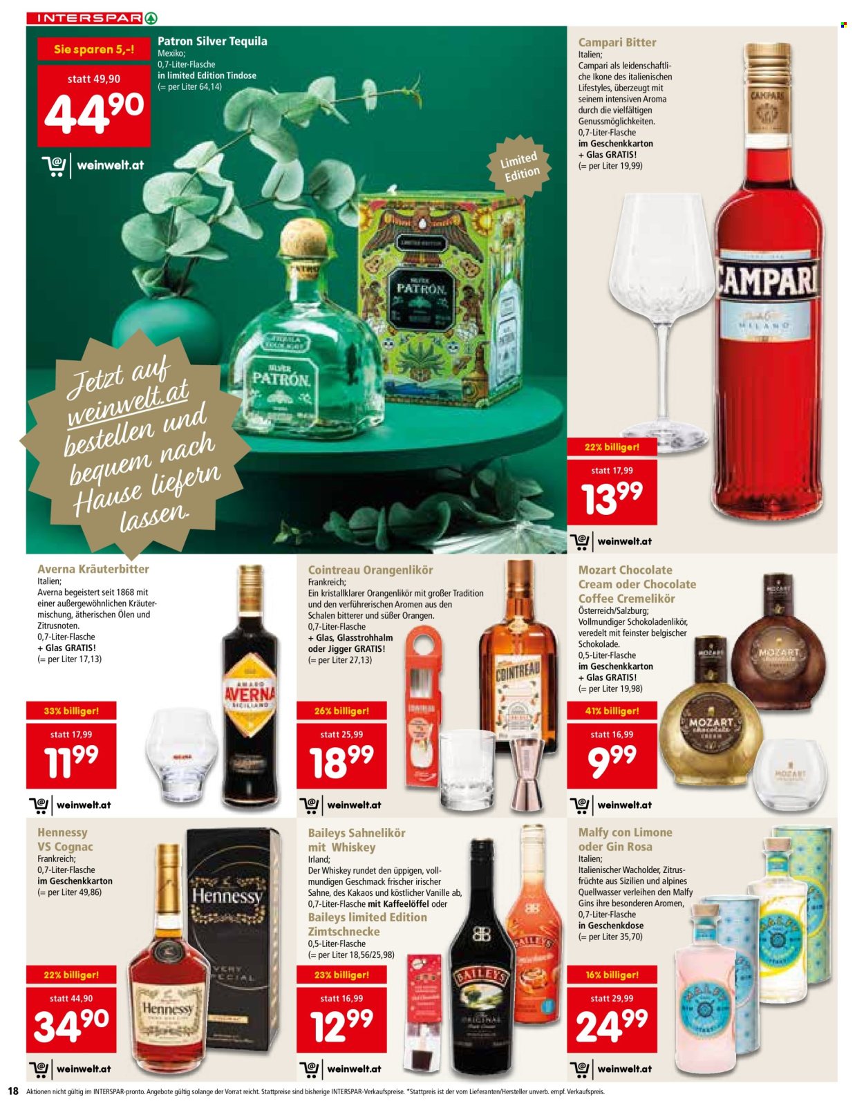 Angebote INTERSPAR - 17.10.2024 - 24.12.2024. Seite 18