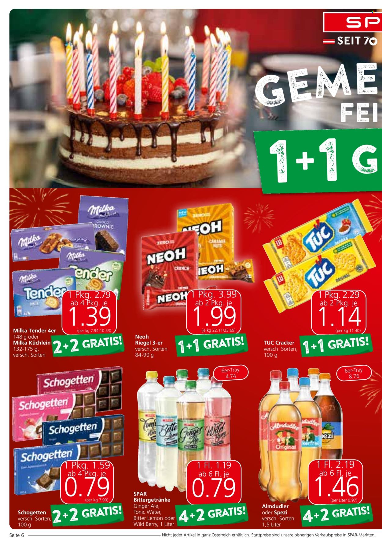 Angebote SPAR - 17.10.2024 - 30.10.2024. Seite 6