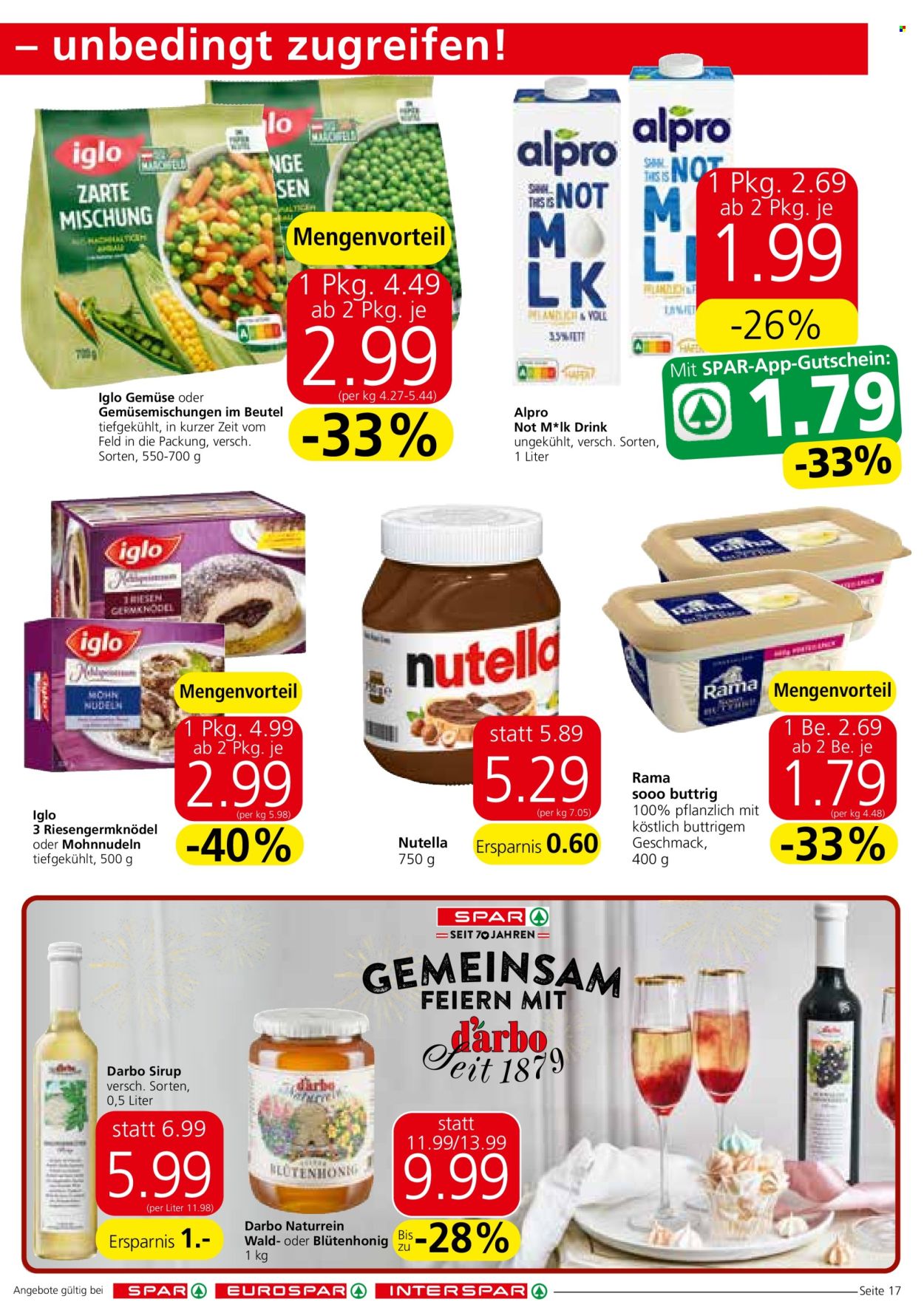 Angebote SPAR - 17.10.2024 - 30.10.2024. Seite 17