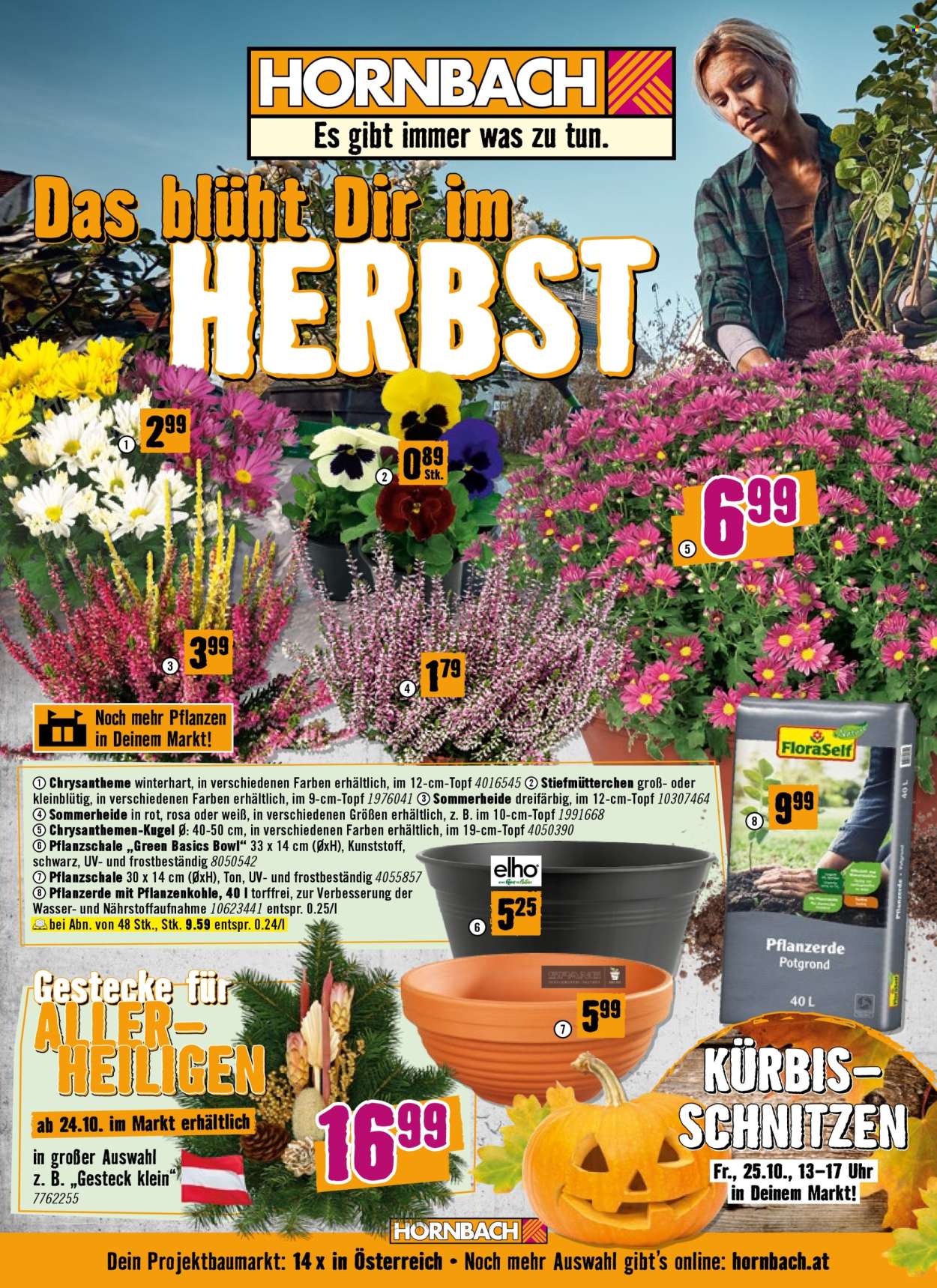Angebote Hornbach - 17.10.2024 - 30.10.2024. Seite 1