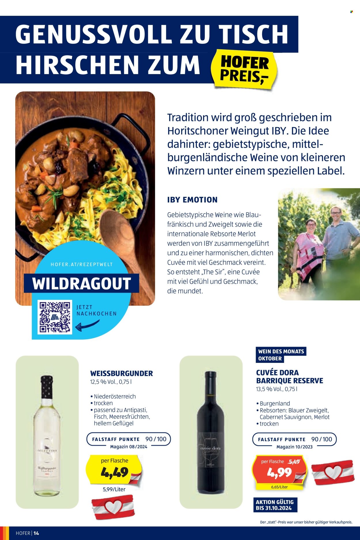 Angebote Hofer. Seite 14