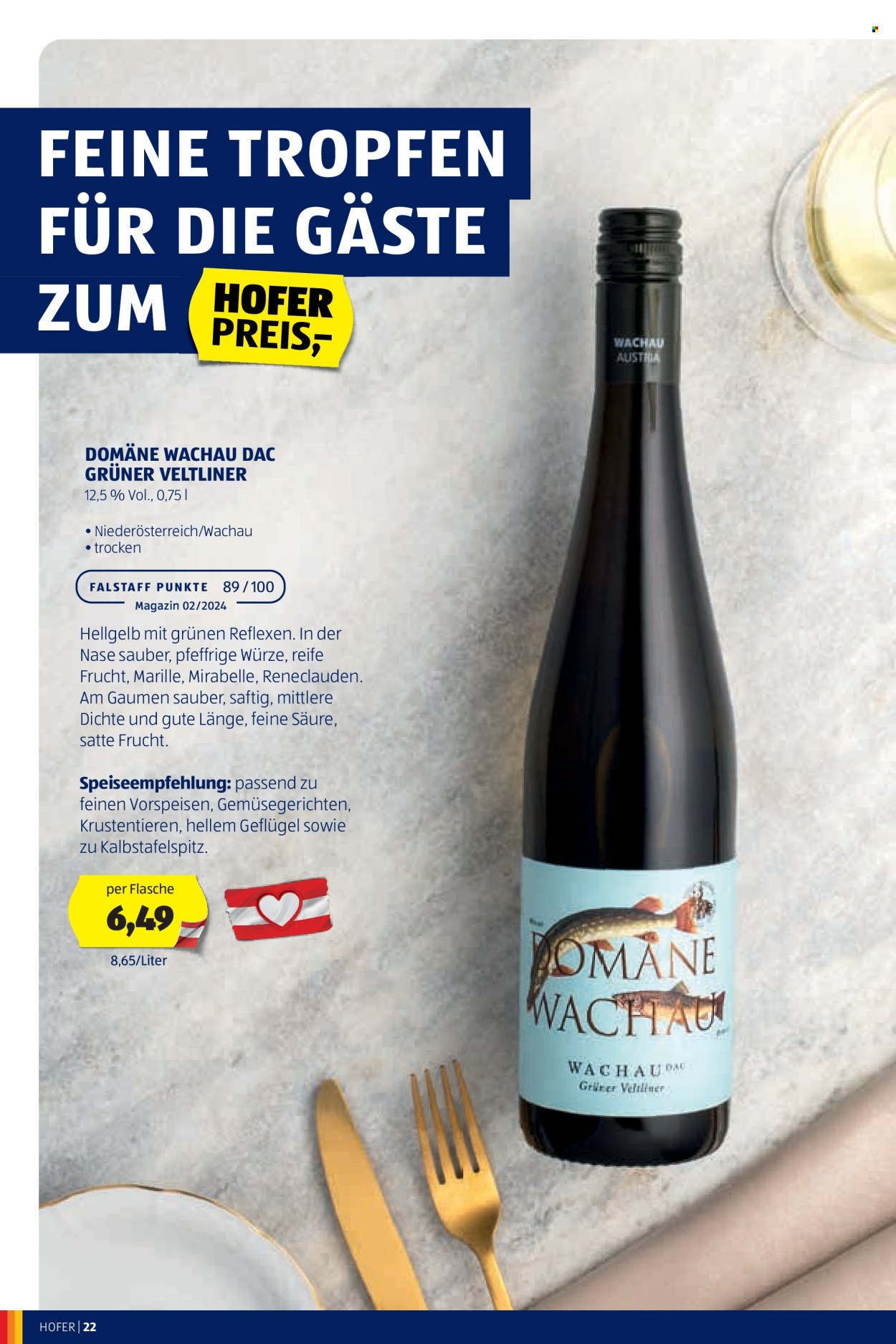 Angebote Hofer. Seite 22