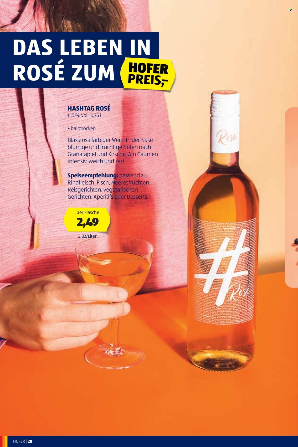 Angebote Hofer. Seite 28