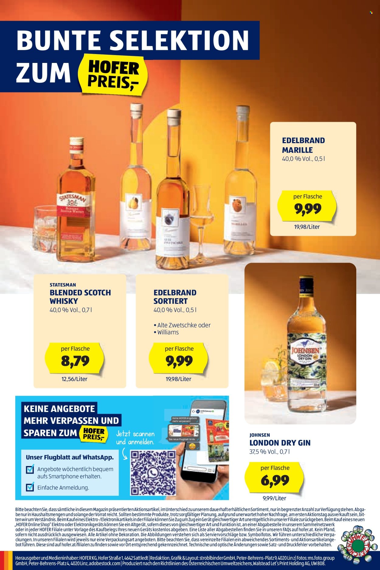 Angebote Hofer. Seite 36