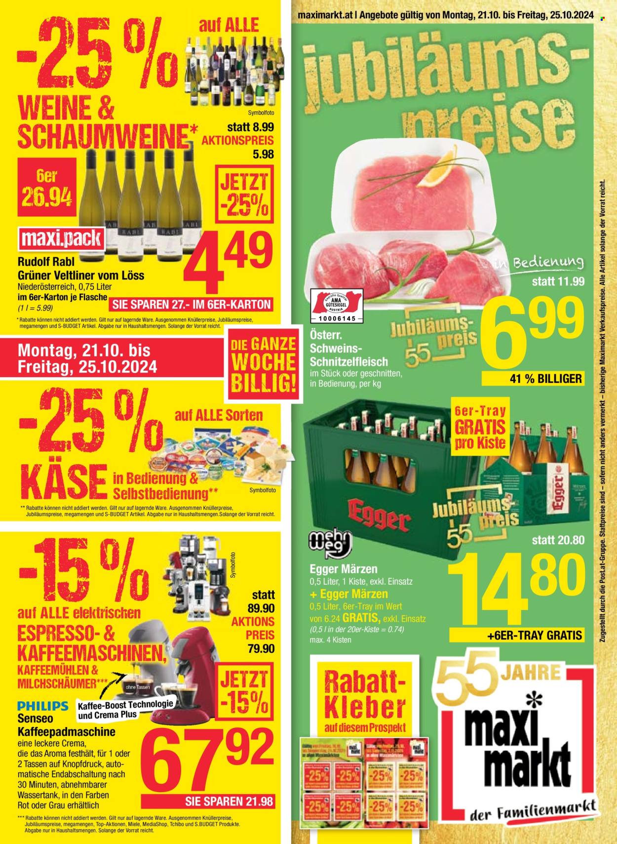 Angebote Maximarkt - 21.10.2024 - 25.10.2024. Seite 1