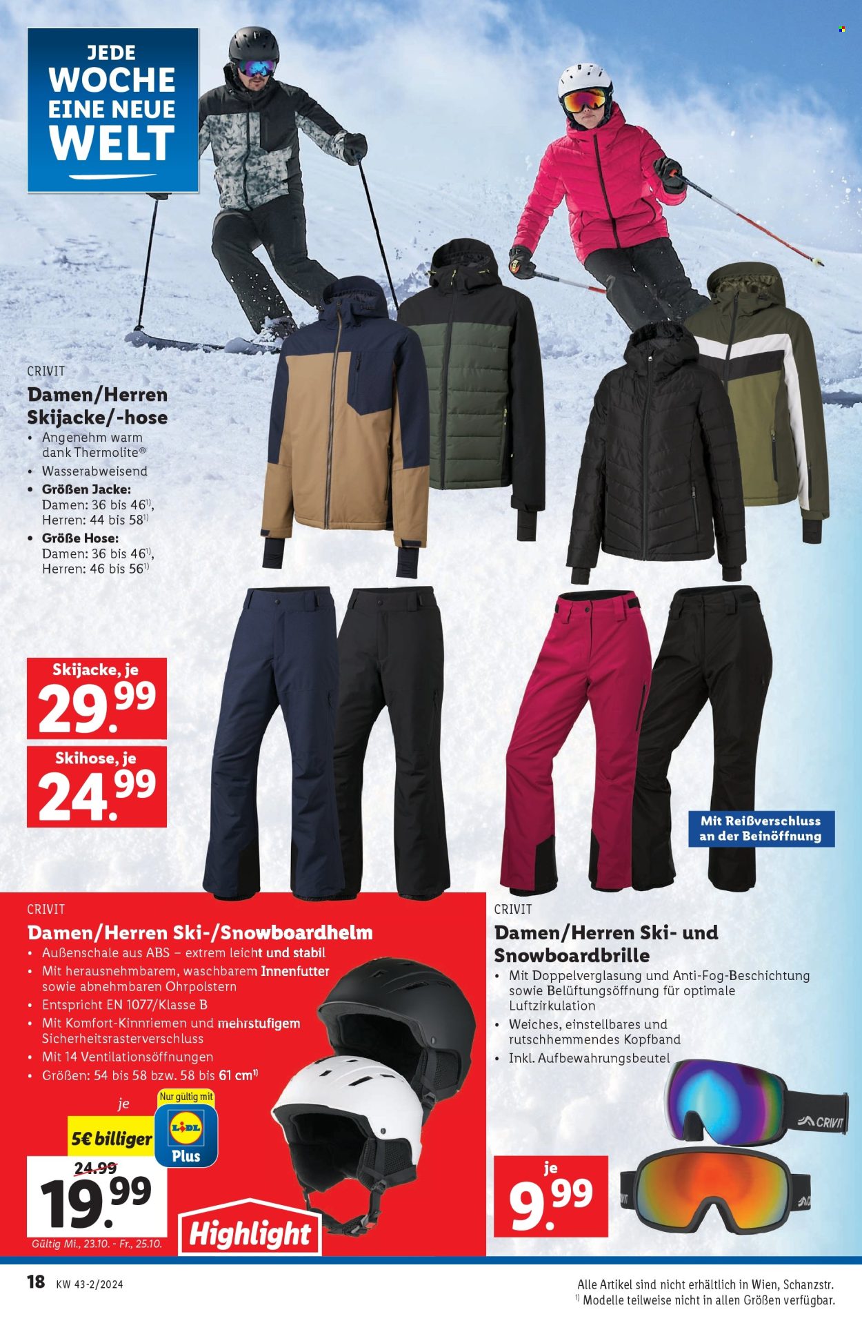 Angebote Lidl - 23.10.2024 - 29.10.2024. Seite 18
