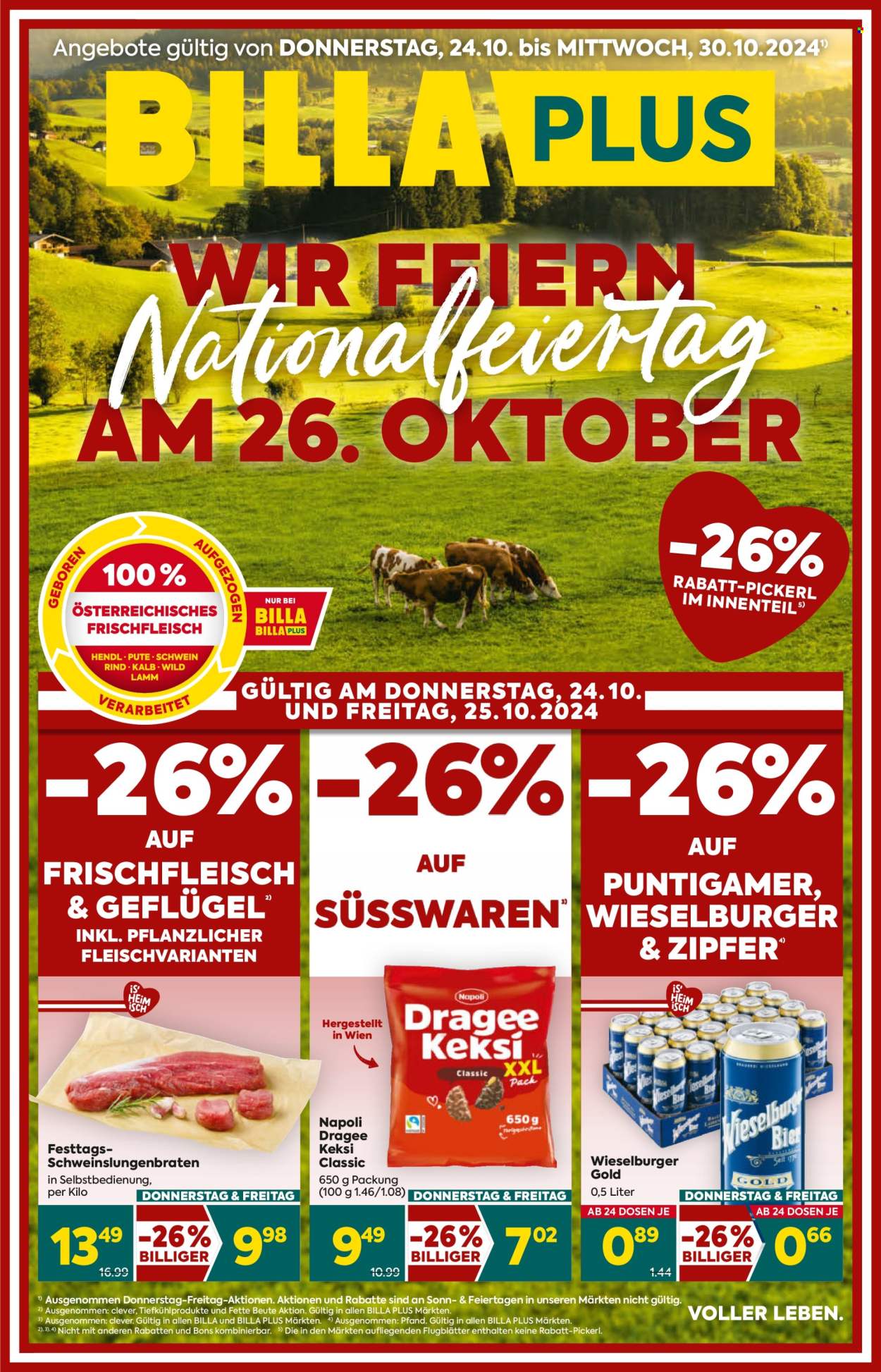 Angebote Billa Plus - 24.10.2024 - 30.10.2024. Seite 1