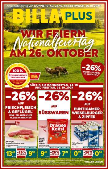 Angebote Billa Plus - 24.10.2024 - 30.10.2024.