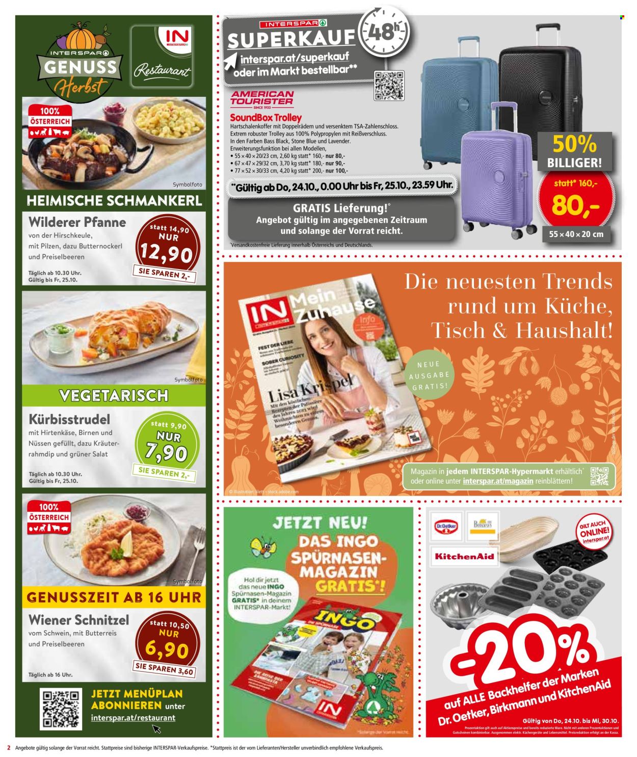 Angebote INTERSPAR - 24.10.2024 - 30.10.2024. Seite 2