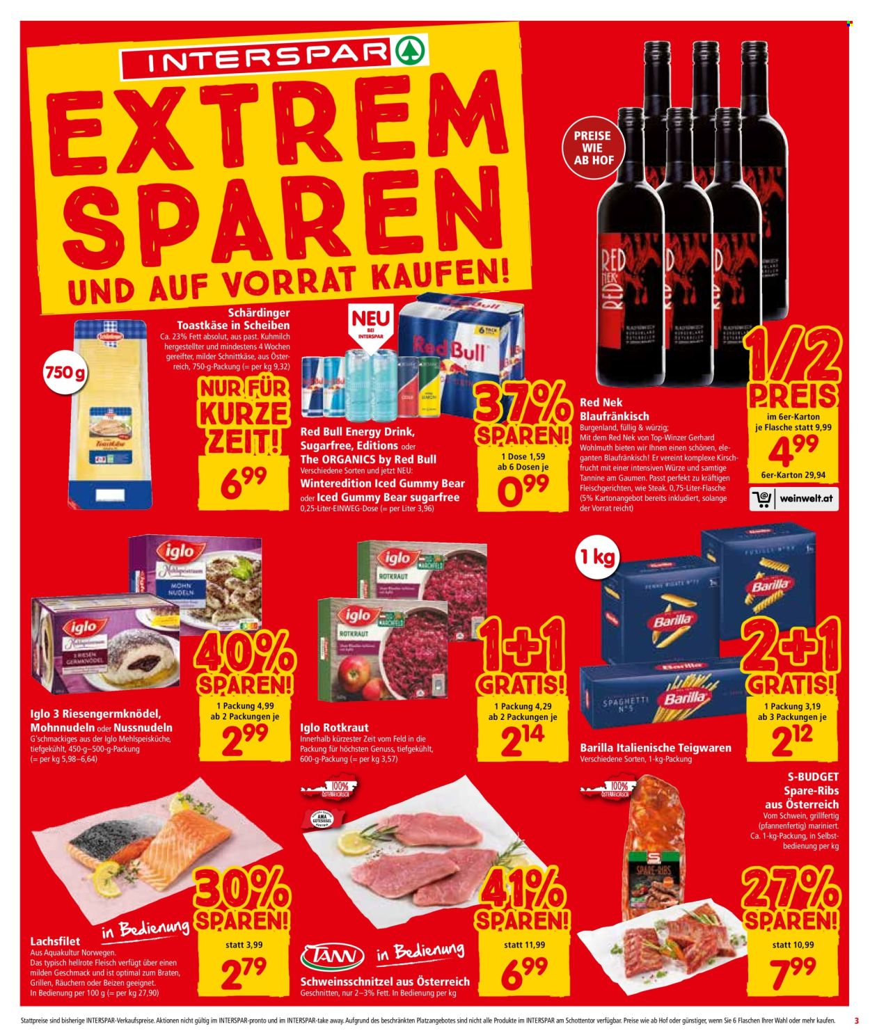 Angebote INTERSPAR - 24.10.2024 - 30.10.2024. Seite 3