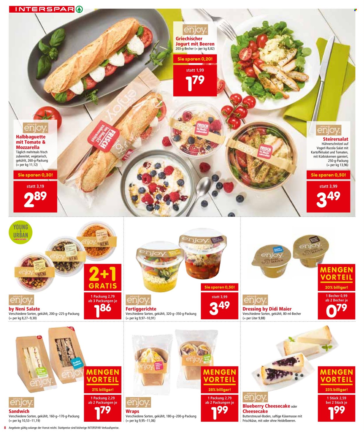 Angebote INTERSPAR - 24.10.2024 - 30.10.2024. Seite 8