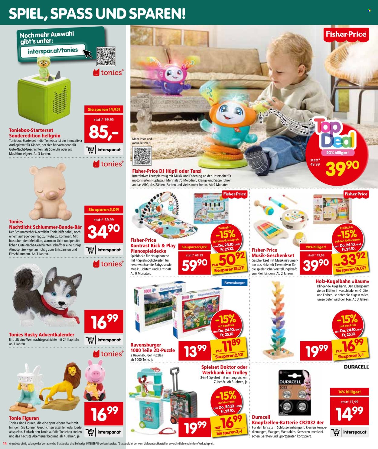 Angebote INTERSPAR - 24.10.2024 - 30.10.2024. Seite 14