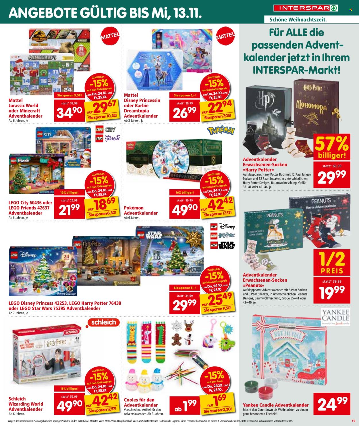 Angebote INTERSPAR - 24.10.2024 - 30.10.2024. Seite 15