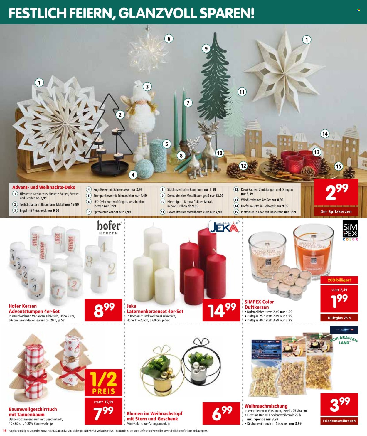Angebote INTERSPAR - 24.10.2024 - 30.10.2024. Seite 16