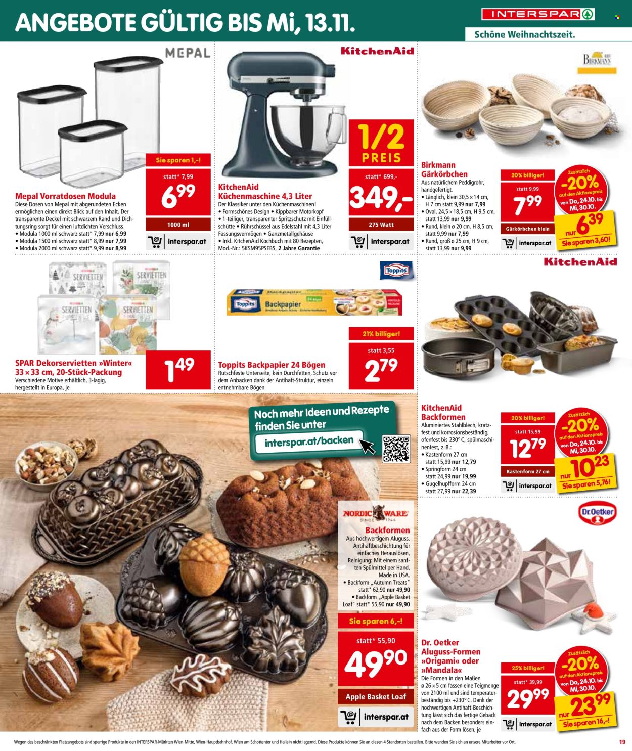 Angebote INTERSPAR - 24.10.2024 - 30.10.2024. Seite 19