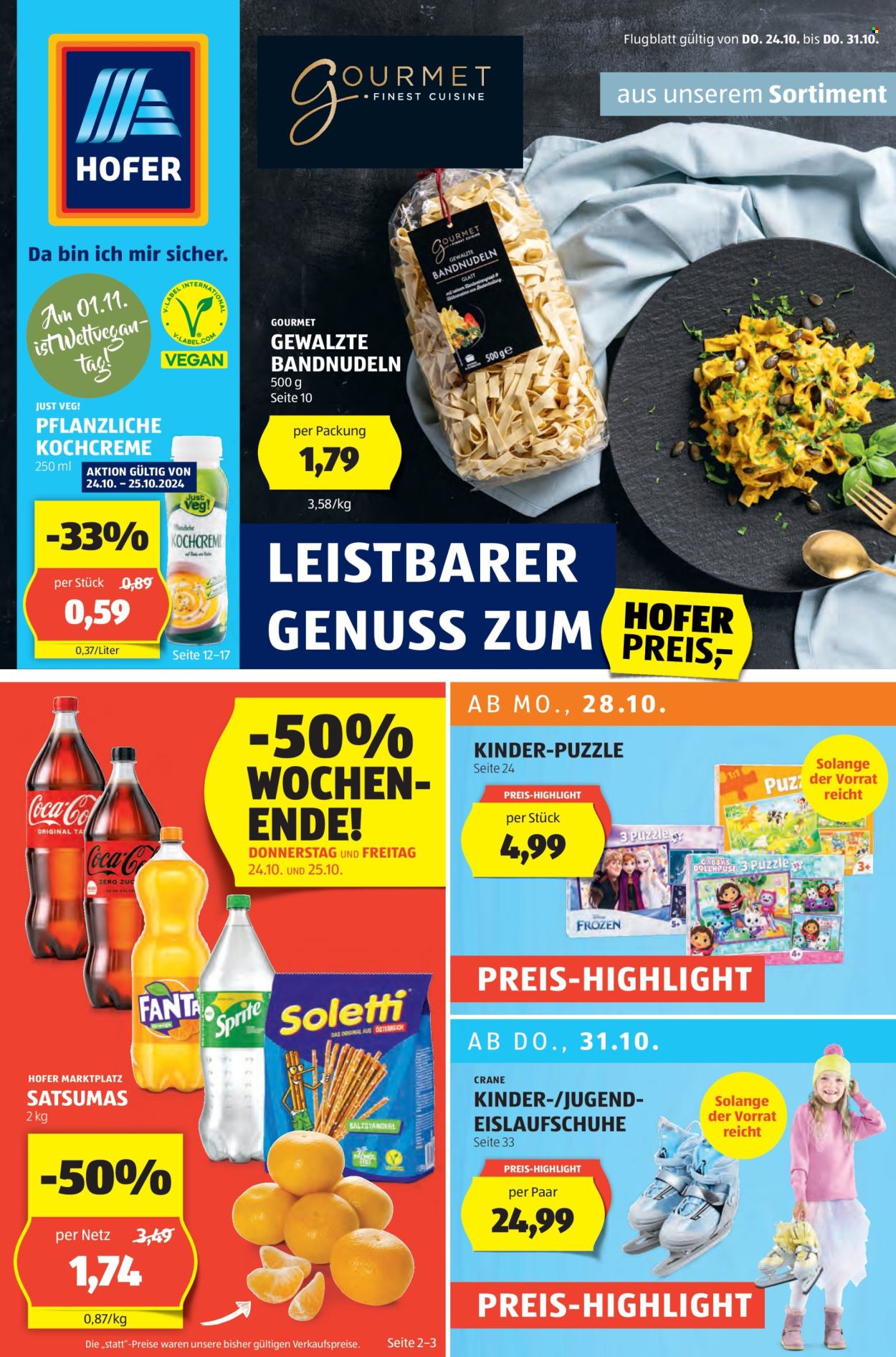 Angebote Hofer - 25.10.2024 - 31.10.2024. Seite 1