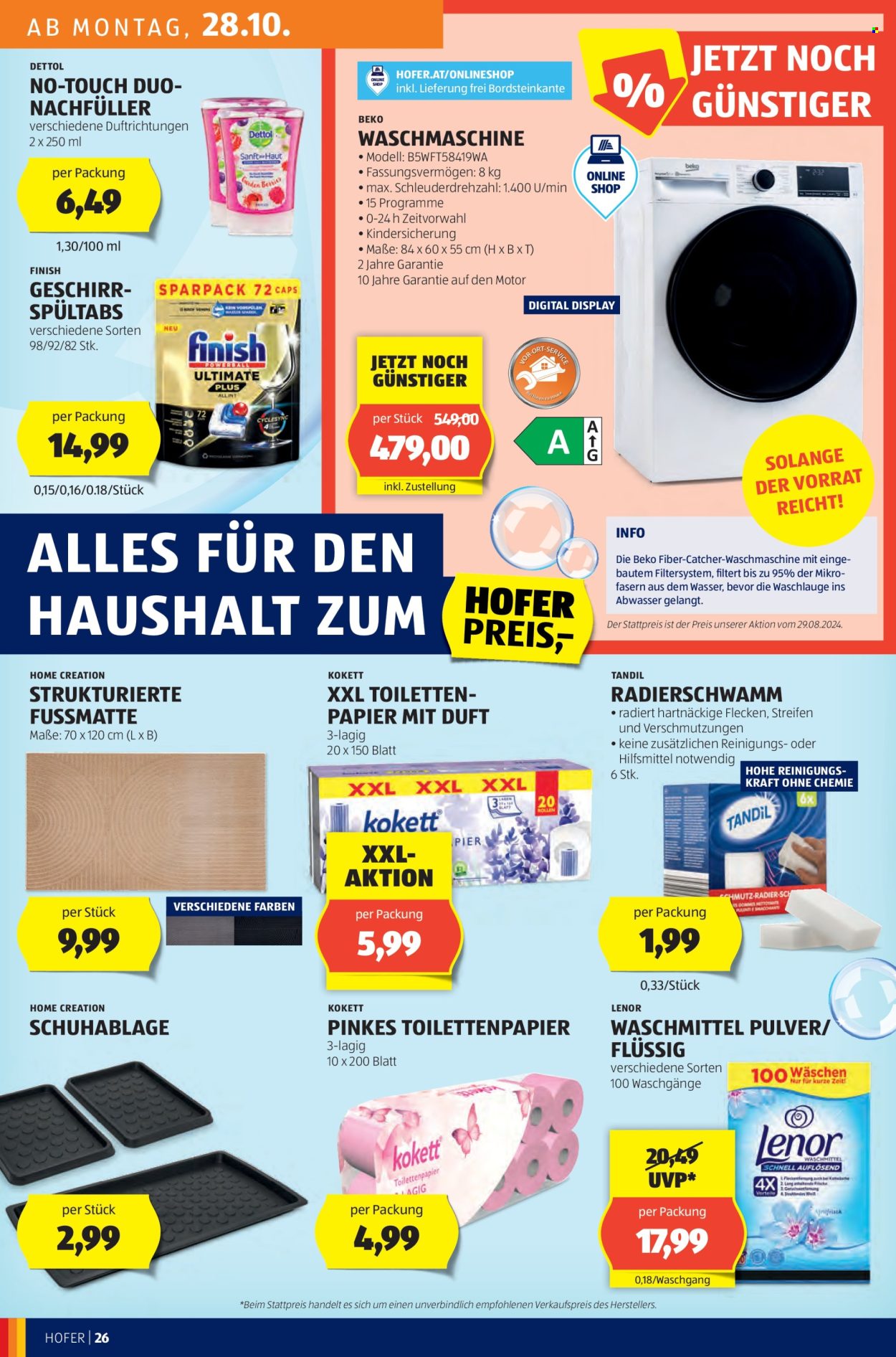 Angebote Hofer - 25.10.2024 - 31.10.2024. Seite 30
