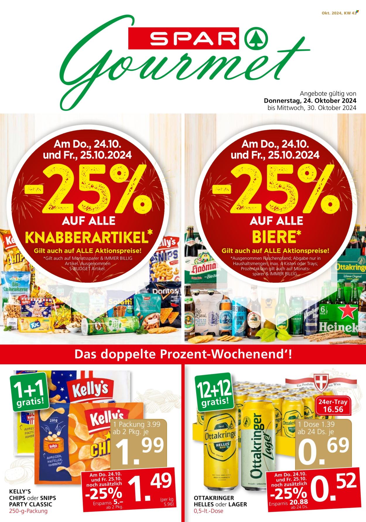 Angebote SPAR - 24.10.2024 - 30.10.2024. Seite 1