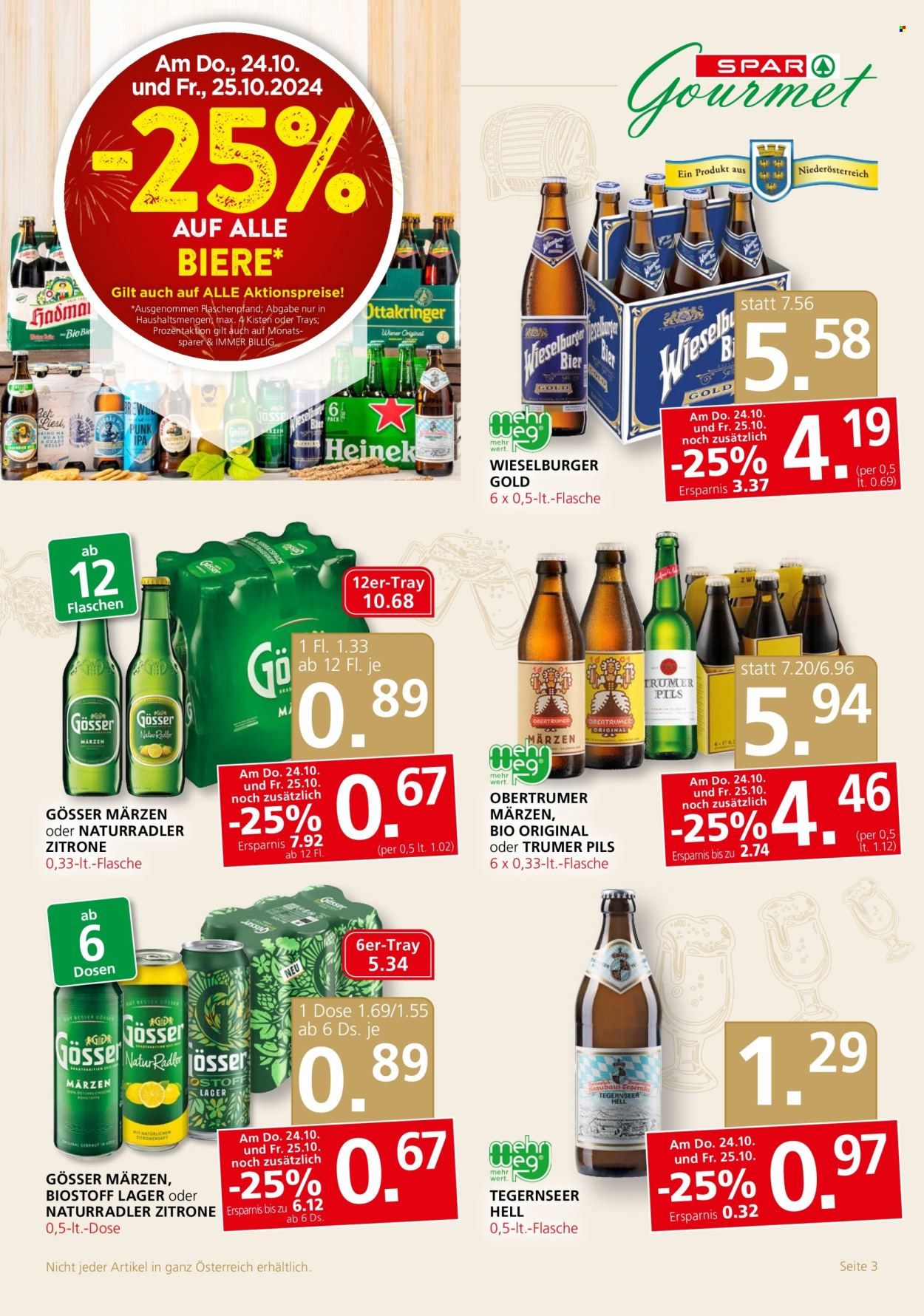 Angebote SPAR - 24.10.2024 - 30.10.2024. Seite 3