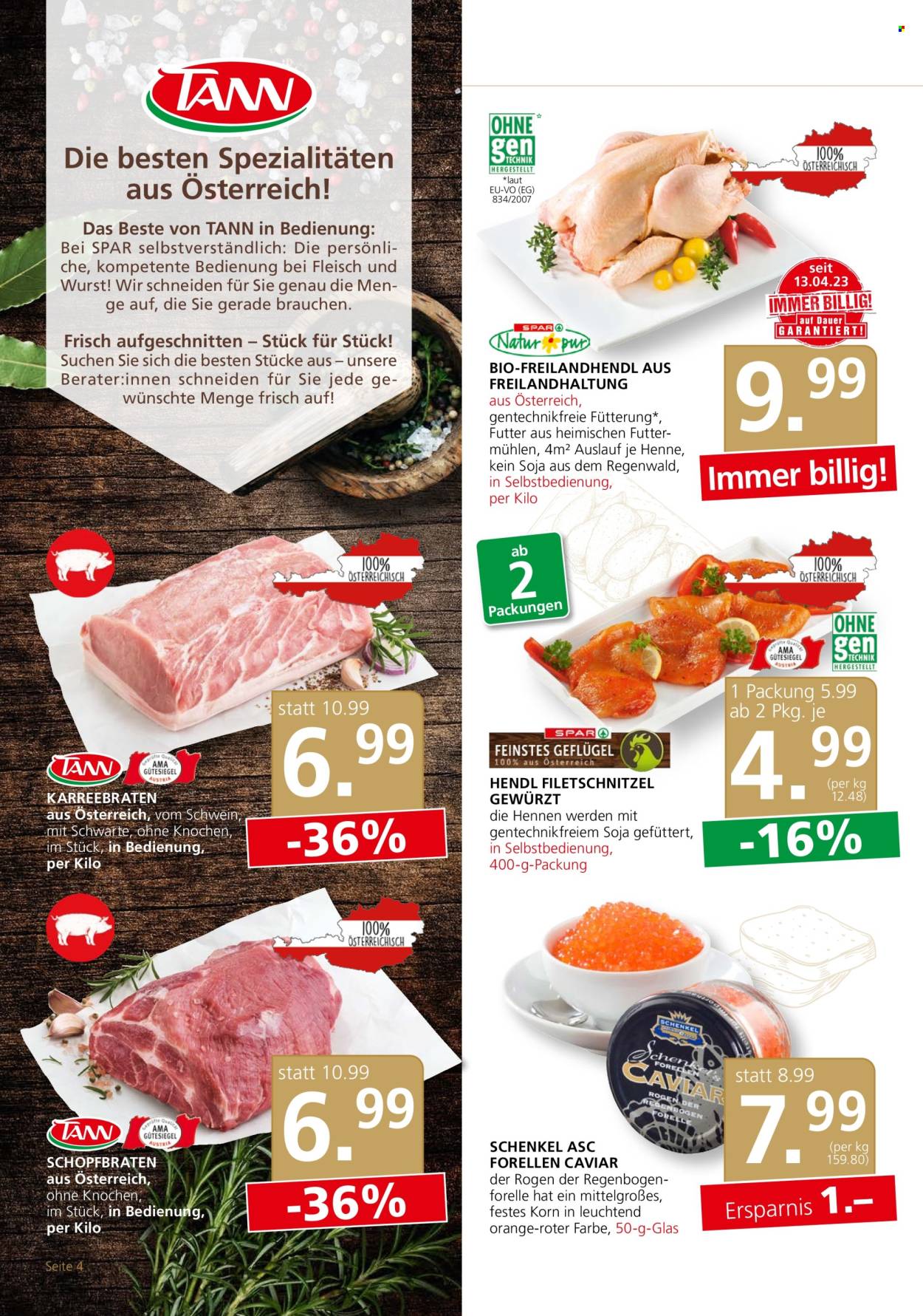 Angebote SPAR - 24.10.2024 - 30.10.2024. Seite 4