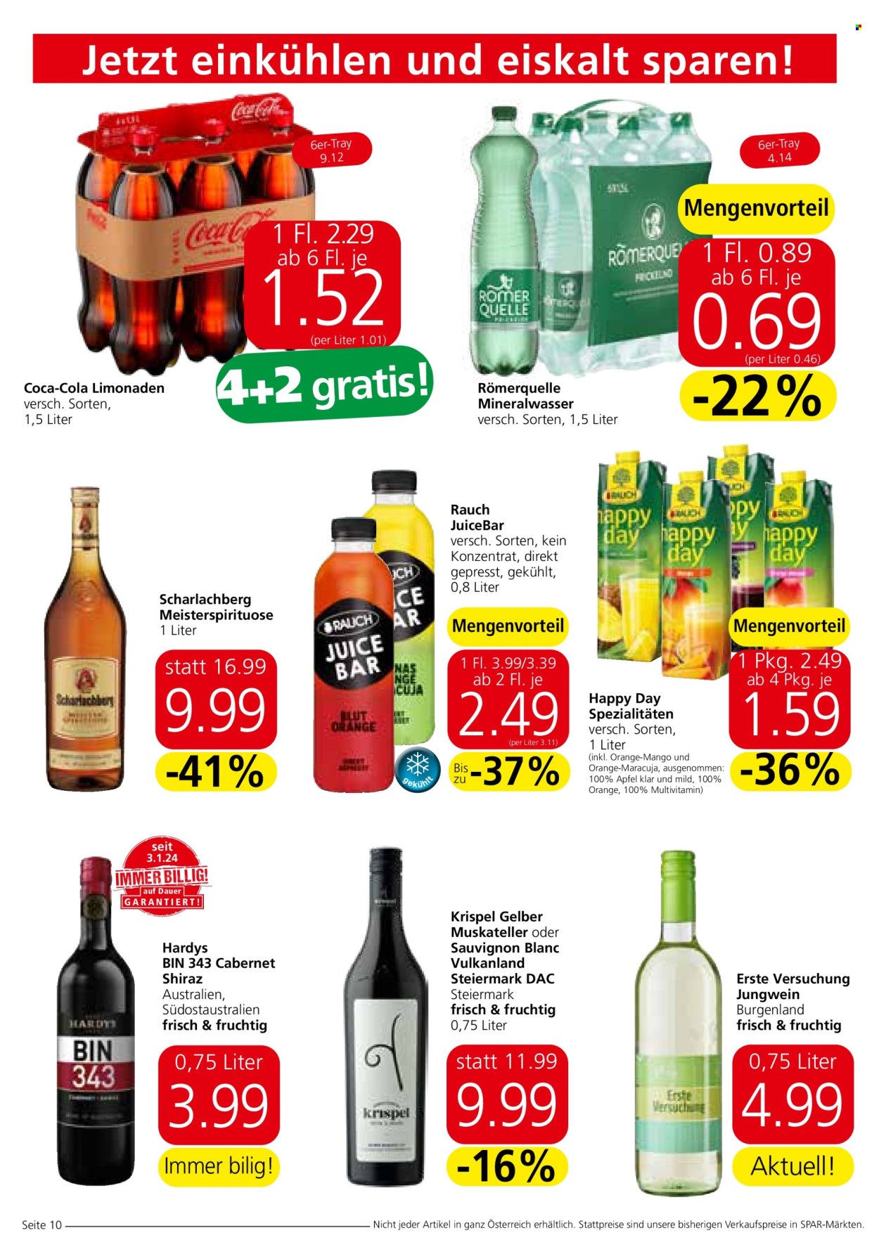 Angebote SPAR - 24.10.2024 - 30.10.2024. Seite 10