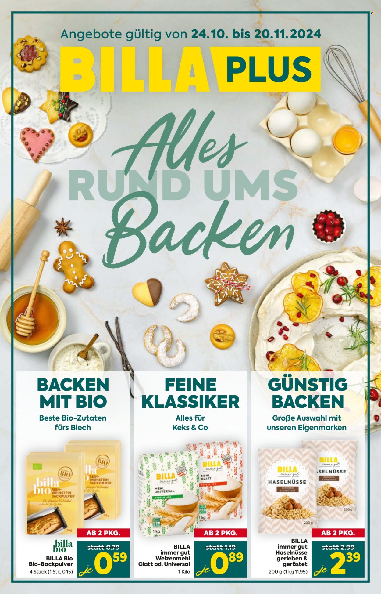 Angebote Billa Plus - 24.10.2024 - 20.11.2024. Seite 1