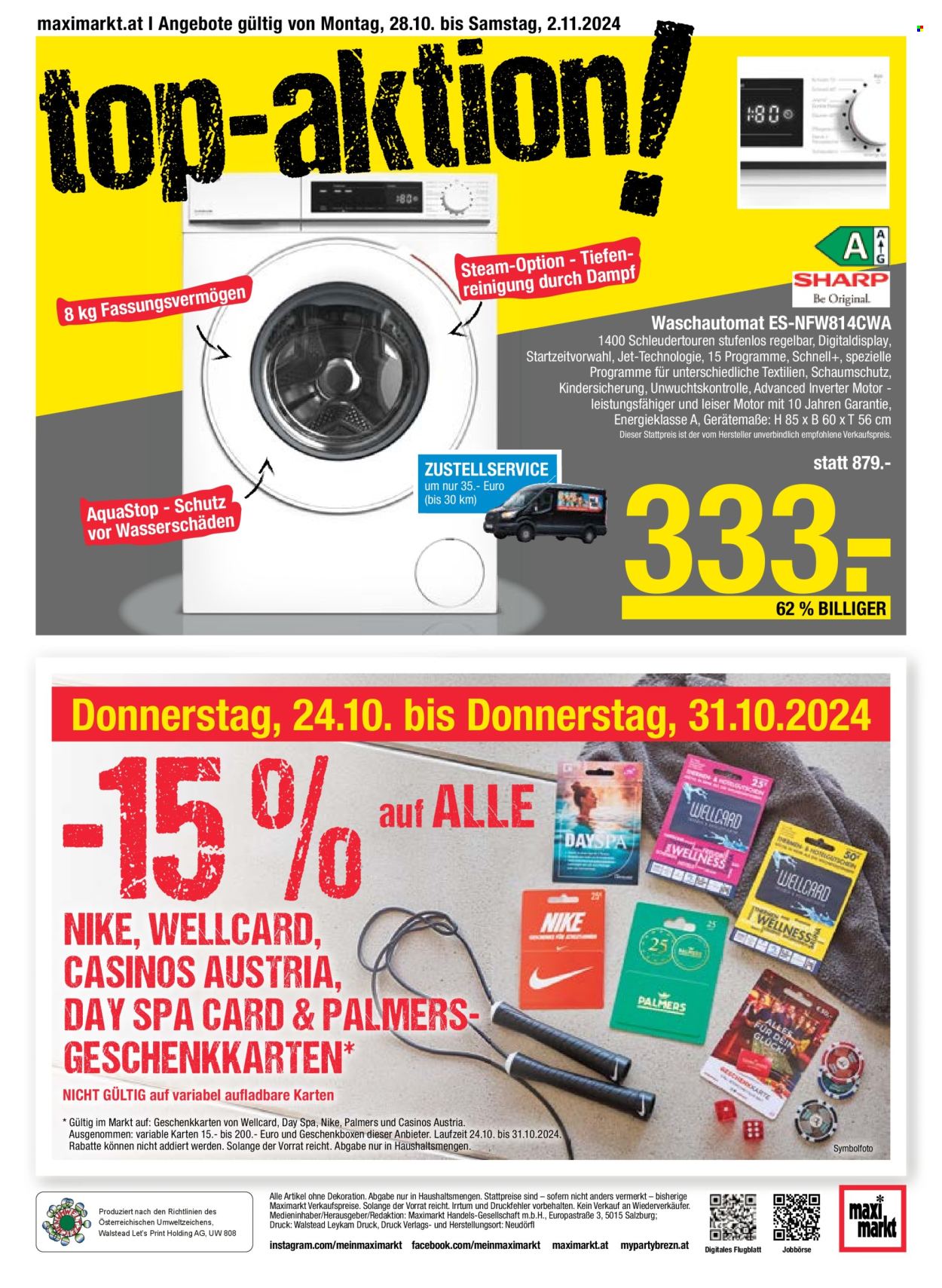 Angebote Maximarkt - 28.10.2024 - 2.11.2024. Seite 16