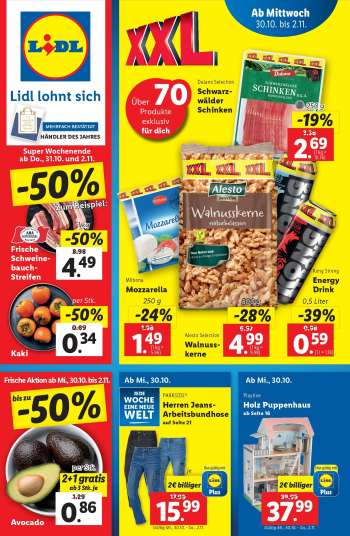 Angebote Lidl - 30.10.2024 - 6.11.2024.