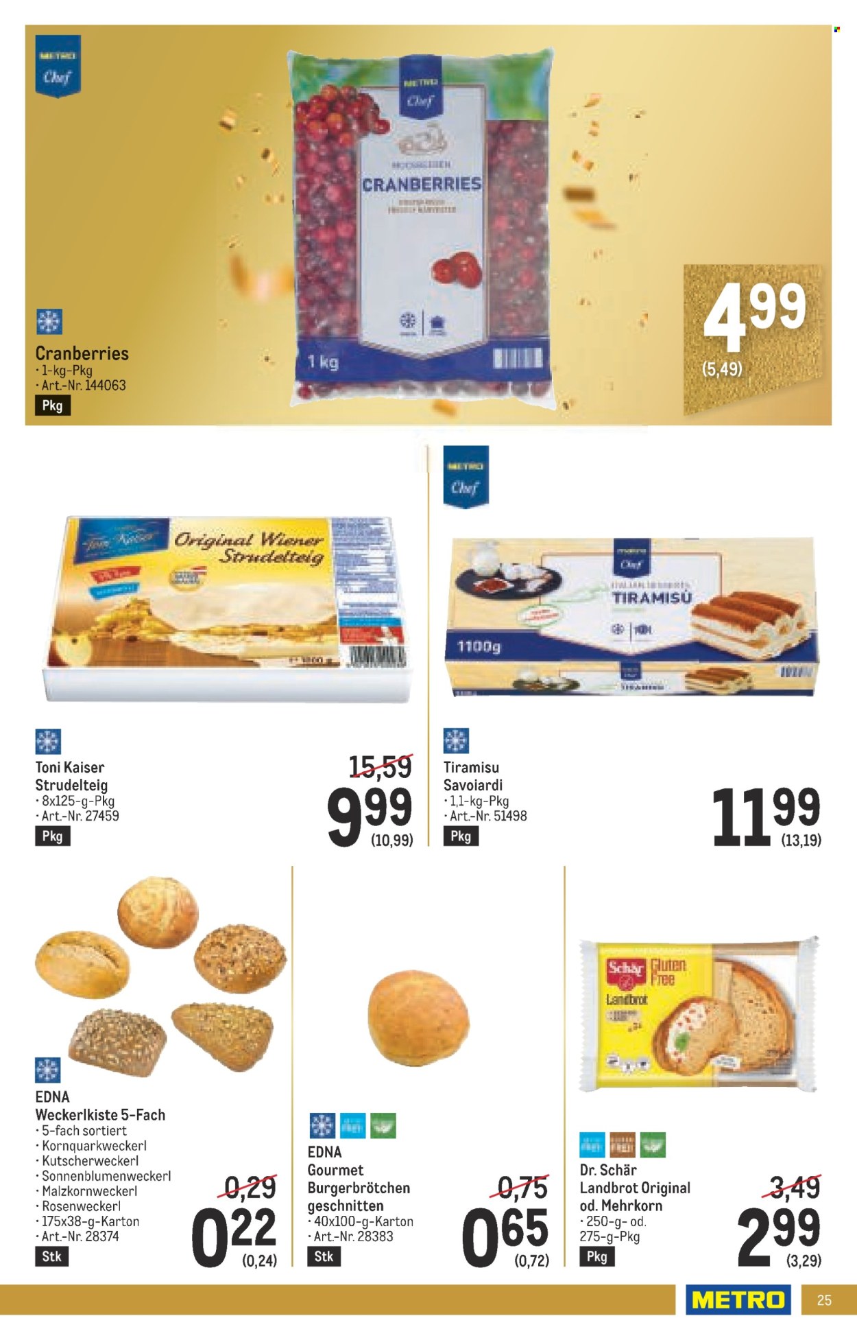 Angebote Metro - 31.10.2024 - 13.11.2024. Seite 25