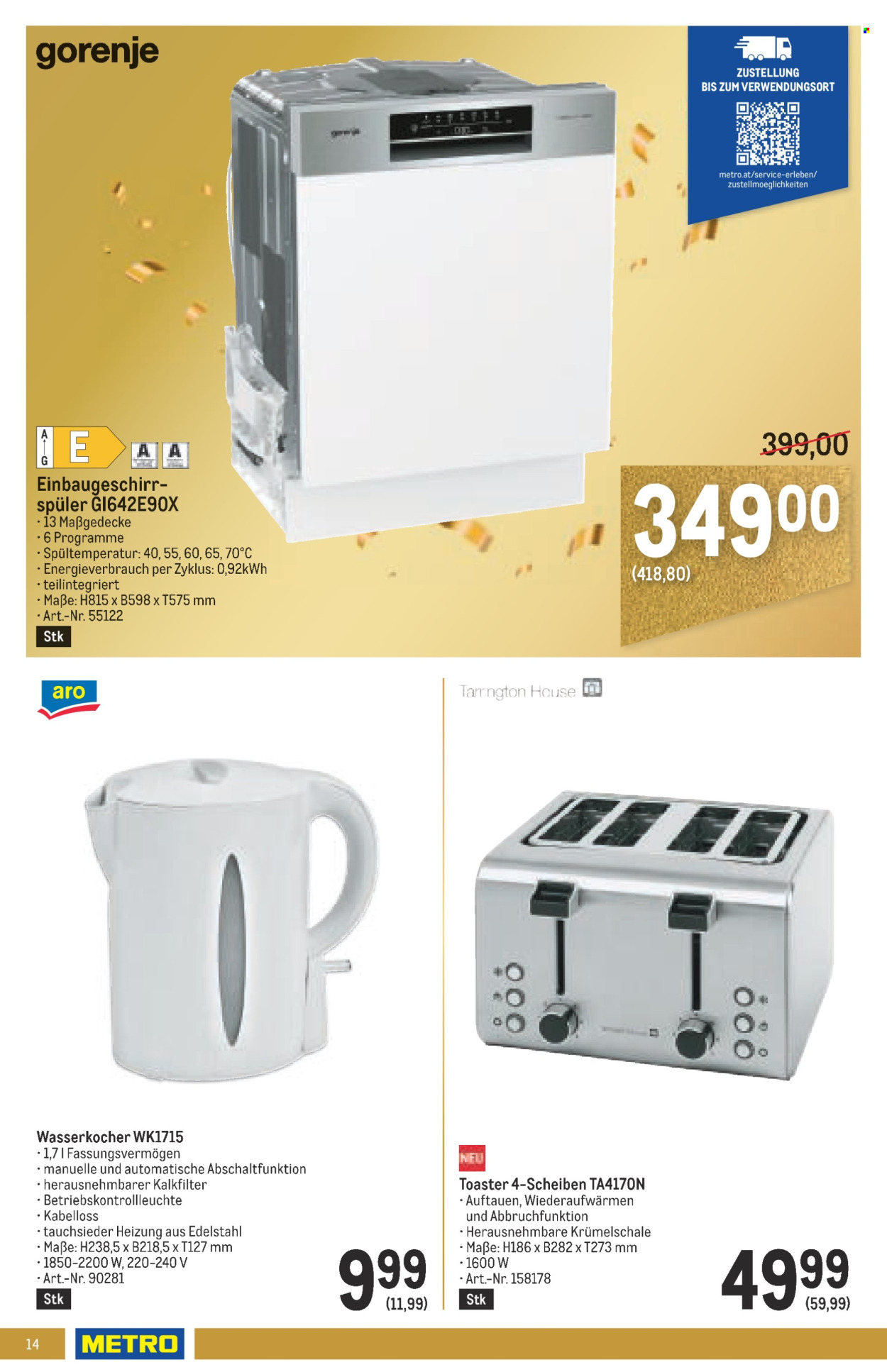 Angebote Metro - 31.10.2024 - 13.11.2024. Seite 14