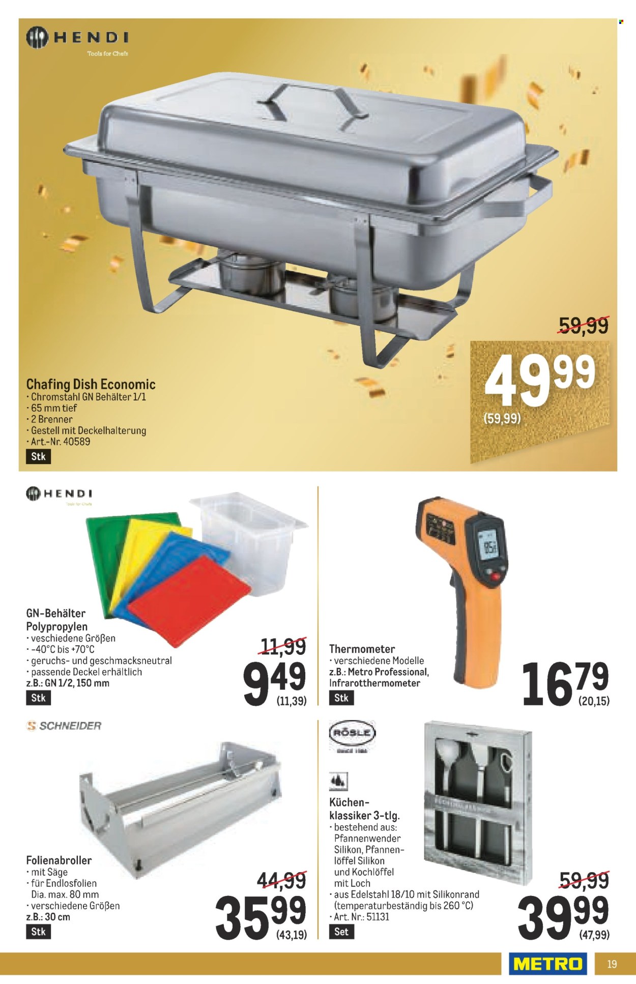 Angebote Metro - 31.10.2024 - 13.11.2024. Seite 19