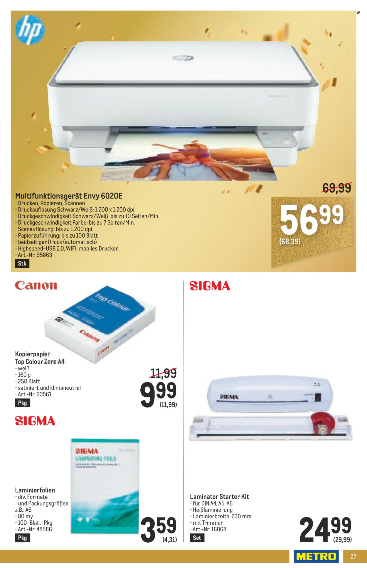 Angebote Metro - 31.10.2024 - 13.11.2024. Seite 27