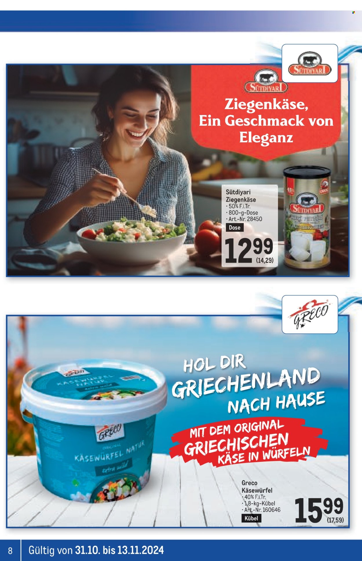 Angebote Metro - 31.10.2024 - 13.11.2024. Seite 8