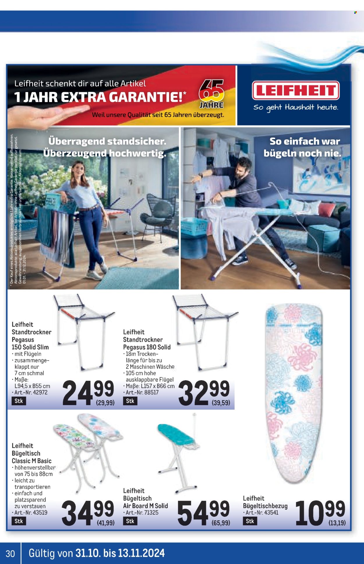 Angebote Metro - 31.10.2024 - 13.11.2024. Seite 30