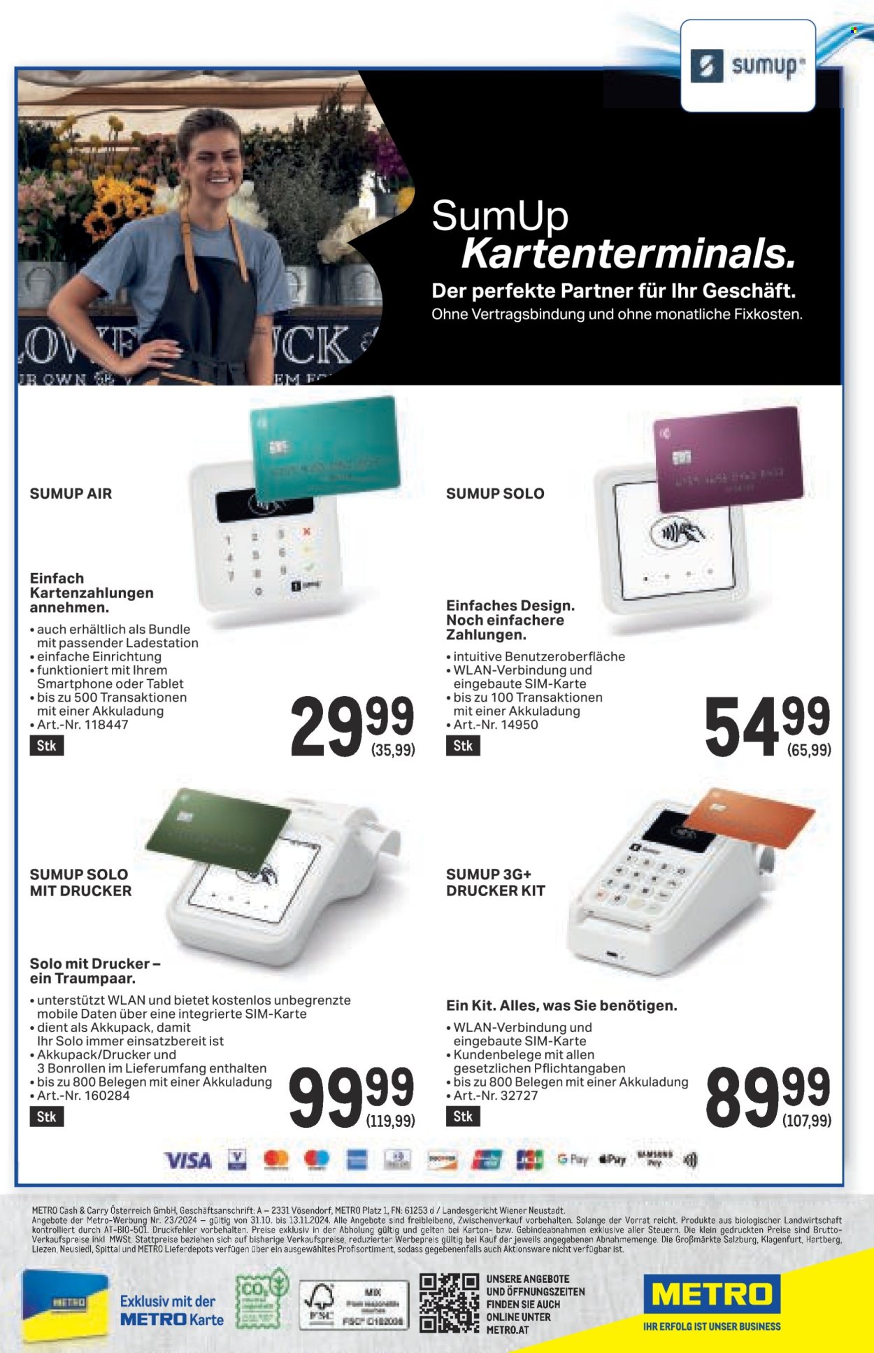 Angebote Metro - 31.10.2024 - 13.11.2024. Seite 32