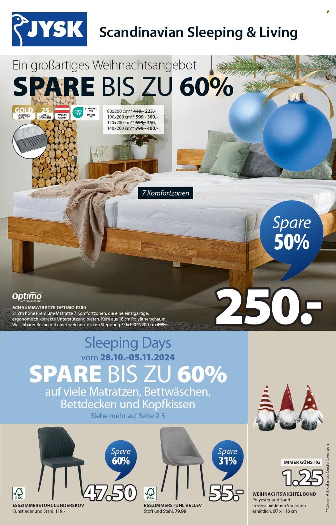Angebote JYSK - 28.10.2024 - 3.12.2024. Seite 2