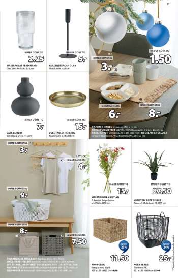 thumbnail - Garderobe MOLLERUP 5 Haken Bambus